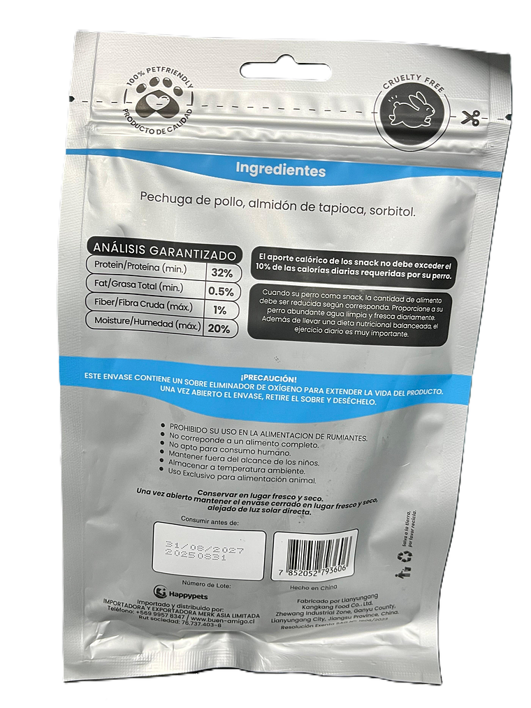 Happy Pets Snack Tiritas de Tocino con pollo  2