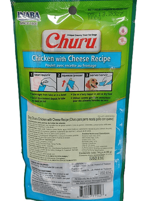 Churu Dog Pollo con Queso 