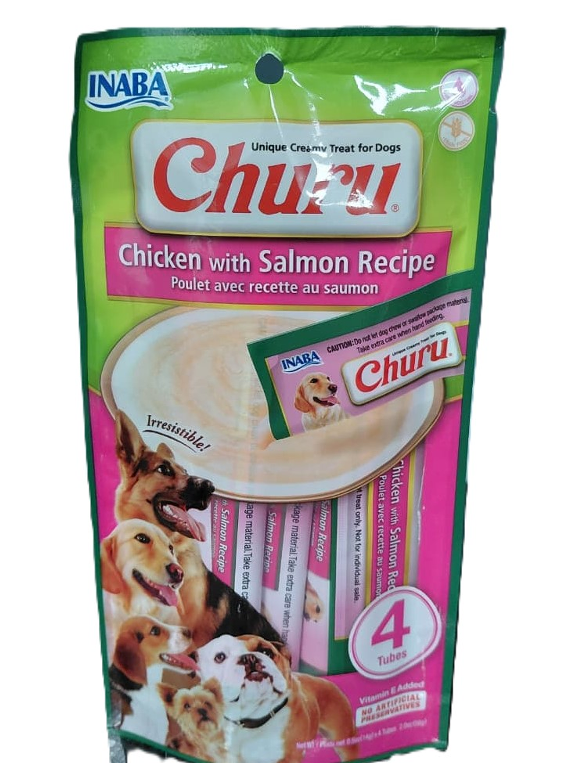 Churu Dog Pollo con Salmon 1