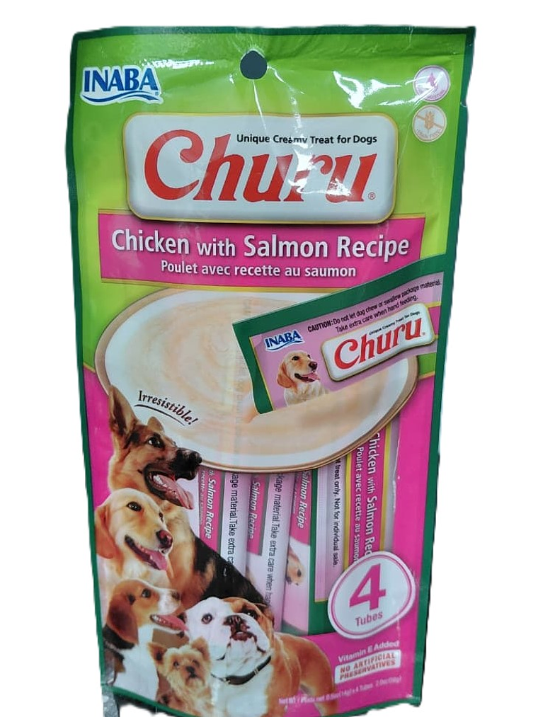 Churu Dog Pollo con Salmon 1