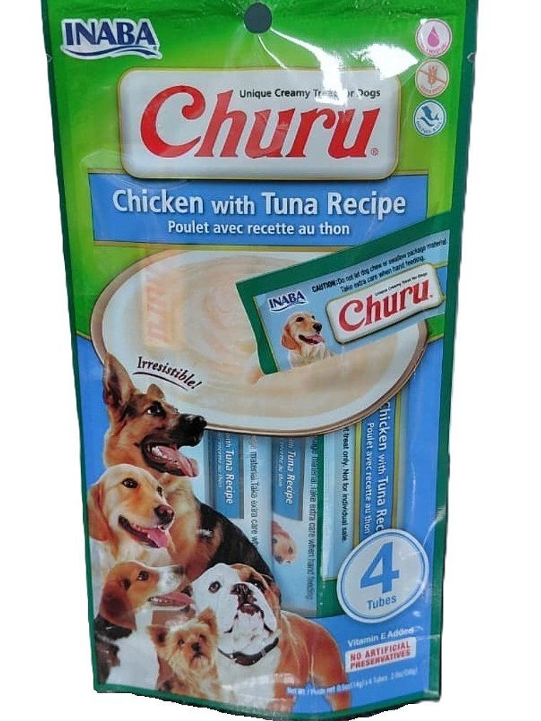 Churu Perro Pollo con Atún  1