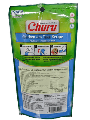 Churu Perro Pollo con Atún 