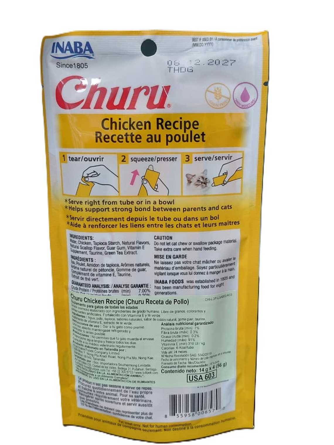 Churu Gato de Pollo  2