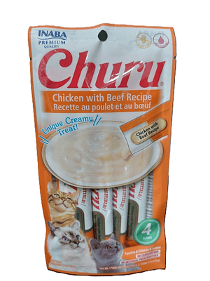 Churu Gato Pollo con Vacuno 