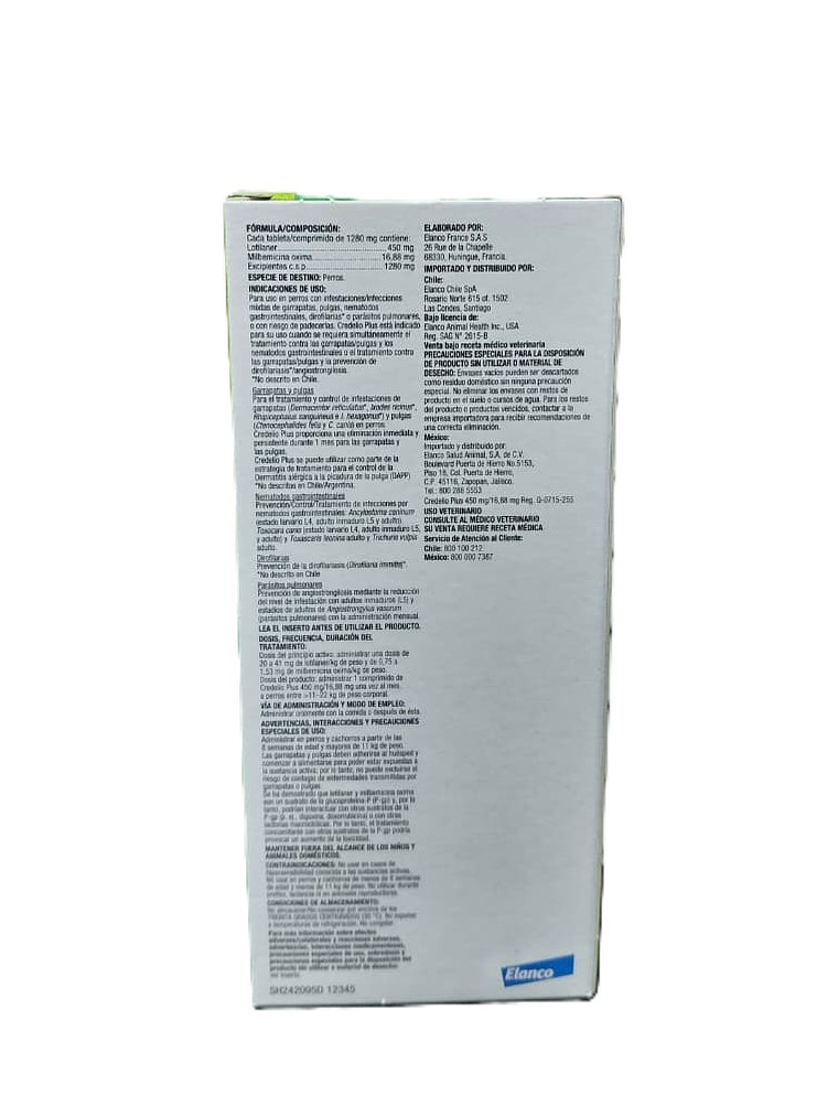 Credelio plus  >11-22 kg 3