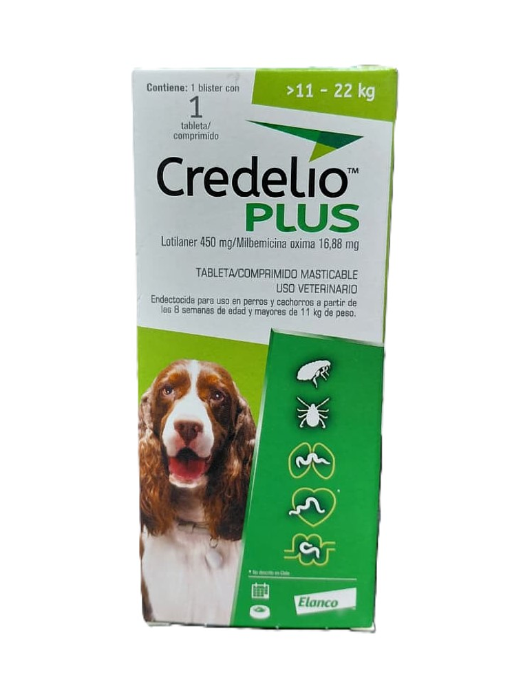 Credelio plus  >11-22 kg 1