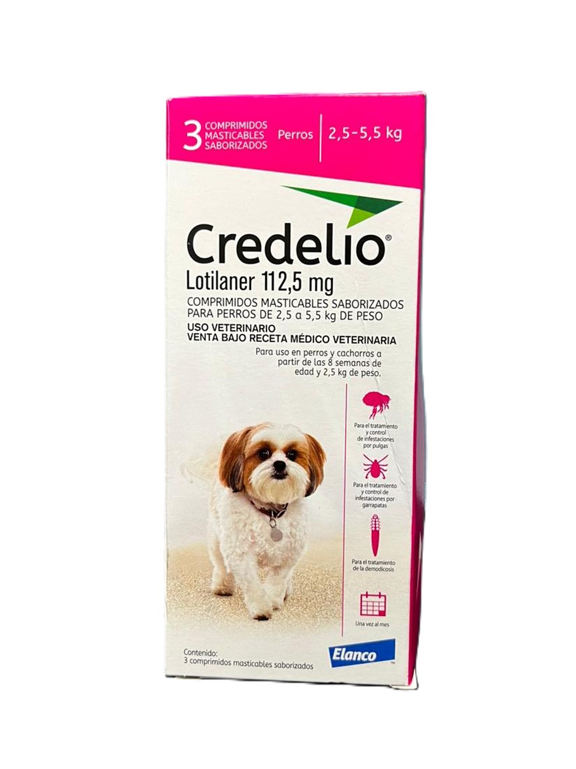 Credelio perro 2,5-5,5 kg 1