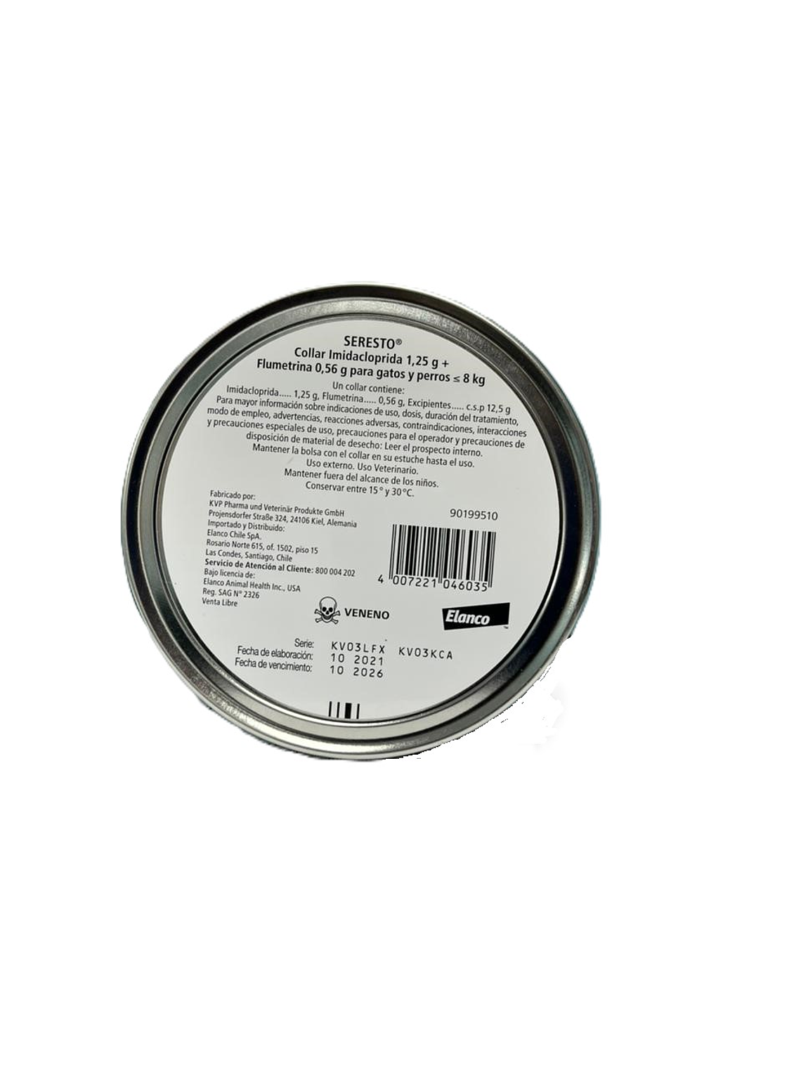 Seresto  para perros y gatos <8 kg 2