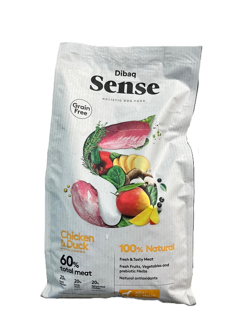 Sense Perro Adulto Pollo y Pato Hipoalergénico 2 kg 1