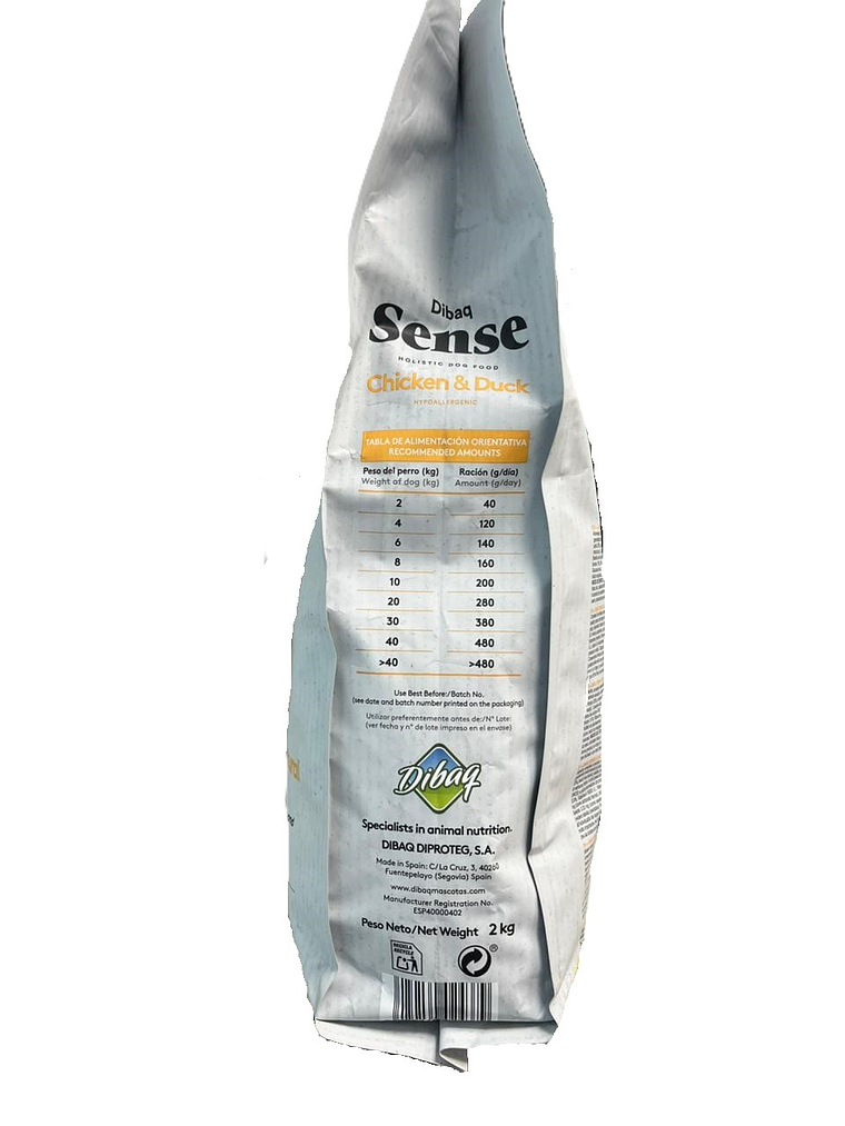 Sense Perro Adulto Pollo y Pato Hipoalergénico 2 kg 3