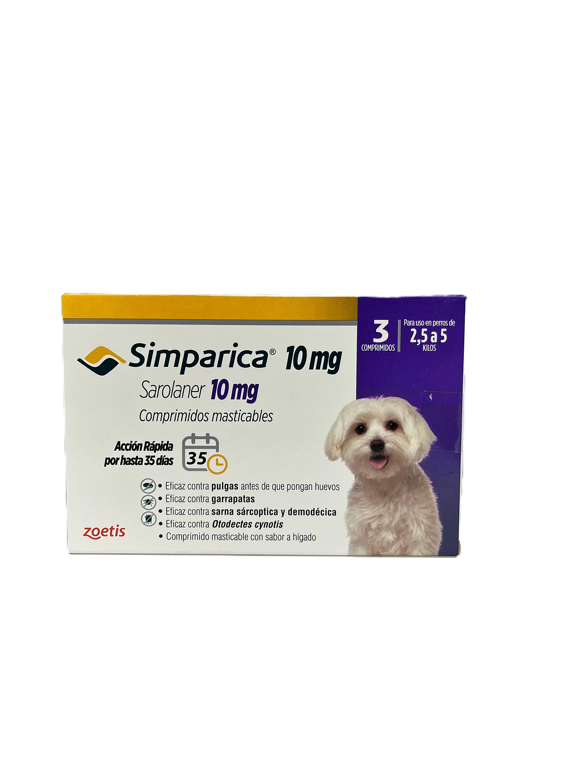 Simparica 10 mg 2,5-5 kg 1
