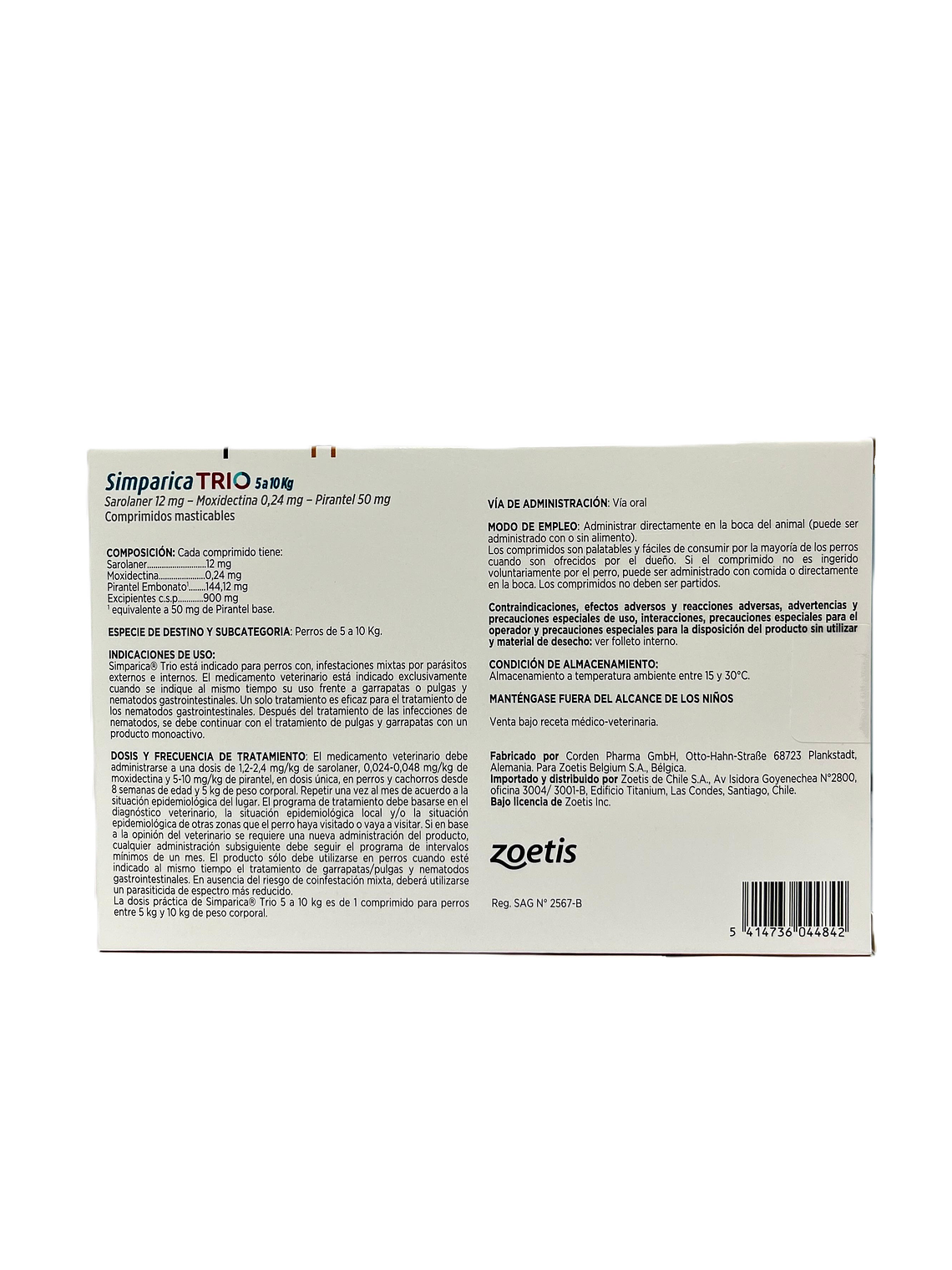 Simparica TRIO 5-10 kg 2