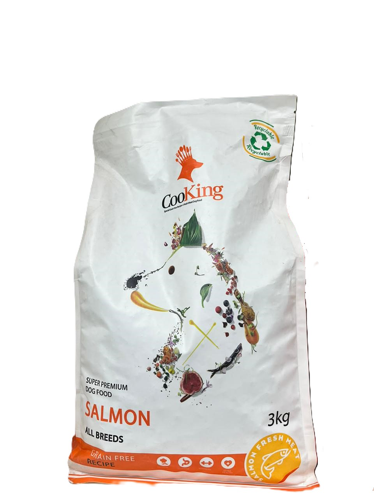 Cooking Perro Todas las razas  Salmón 3 kg 1