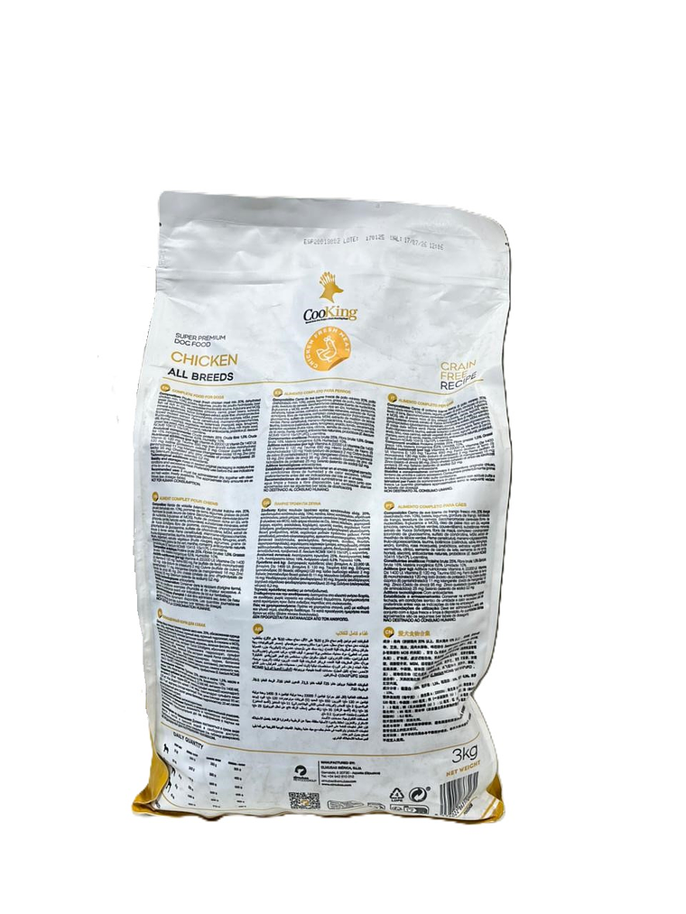 Cooking Perro Todas las razas Pollo 3 Kg 2