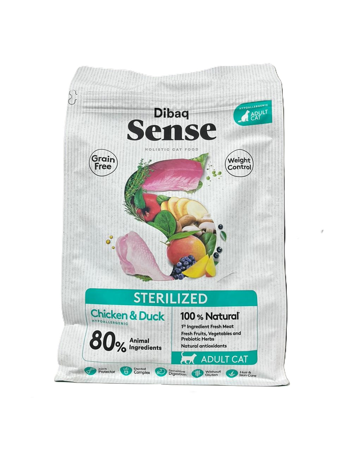 Sense Gato esterilizado Pollo y pato 1.5 Kg 1