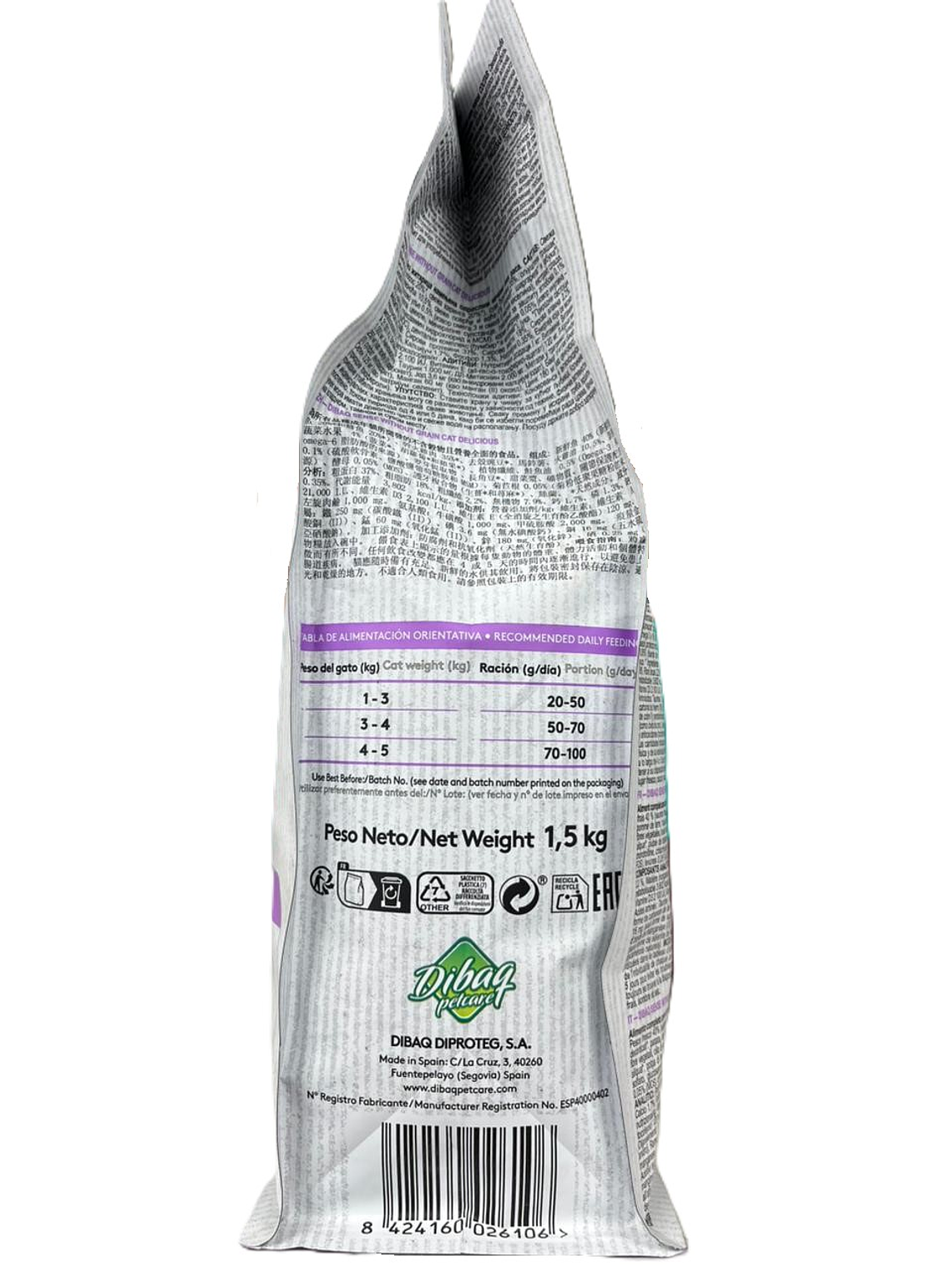  Sense Gato Pescado y pavo GF 1.5 Kg  3