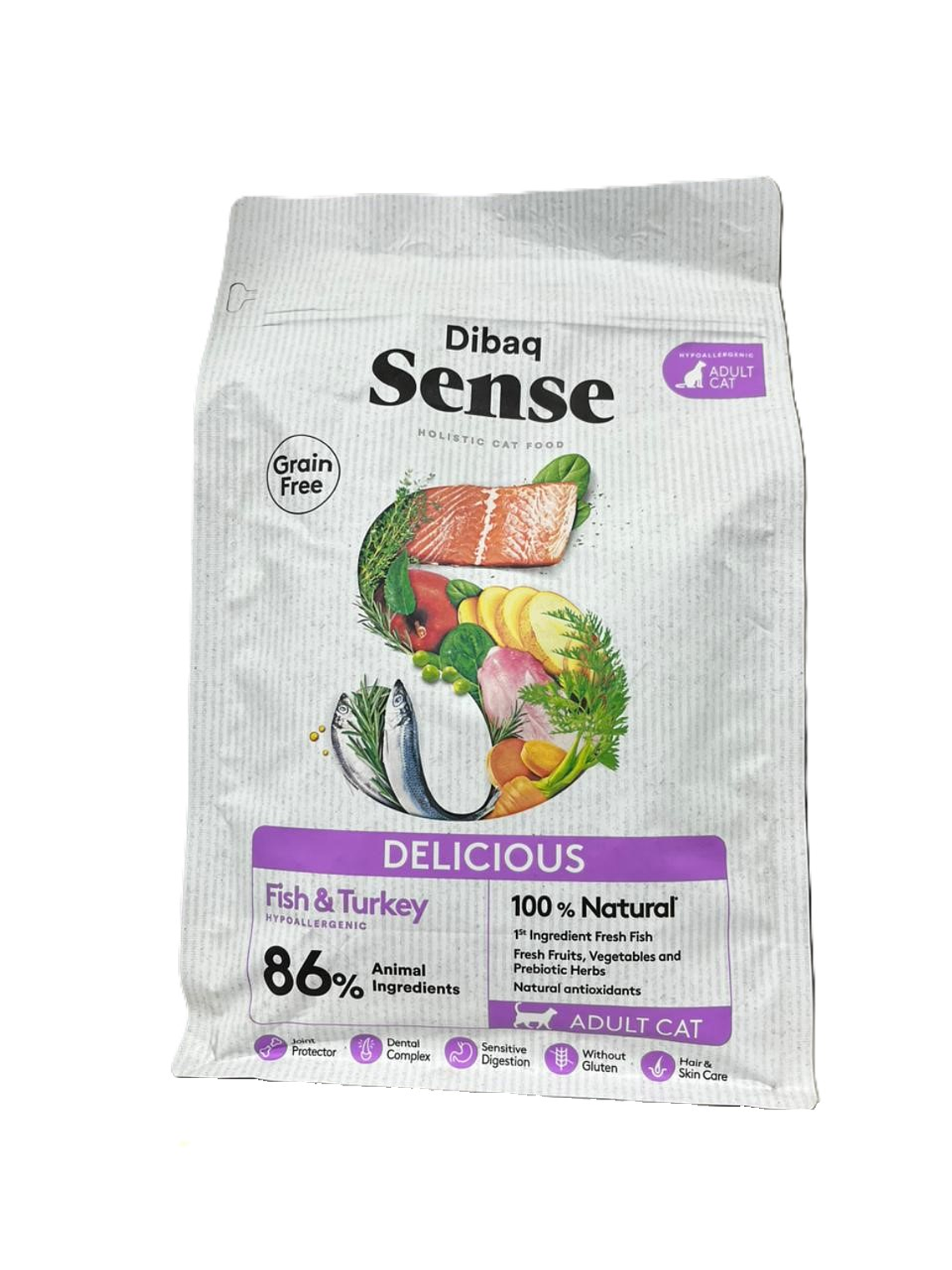  Sense Gato Pescado y pavo GF 1.5 Kg  1
