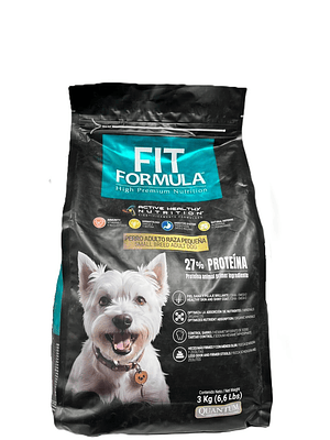 Fit Formula perro adulto raza pequeña 3 Kg 