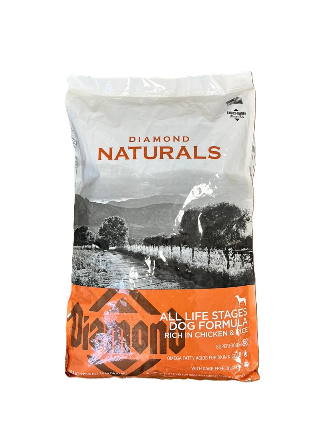 Diamond Naturals Perro Adulto todas las etapas 7,5 Kg 1