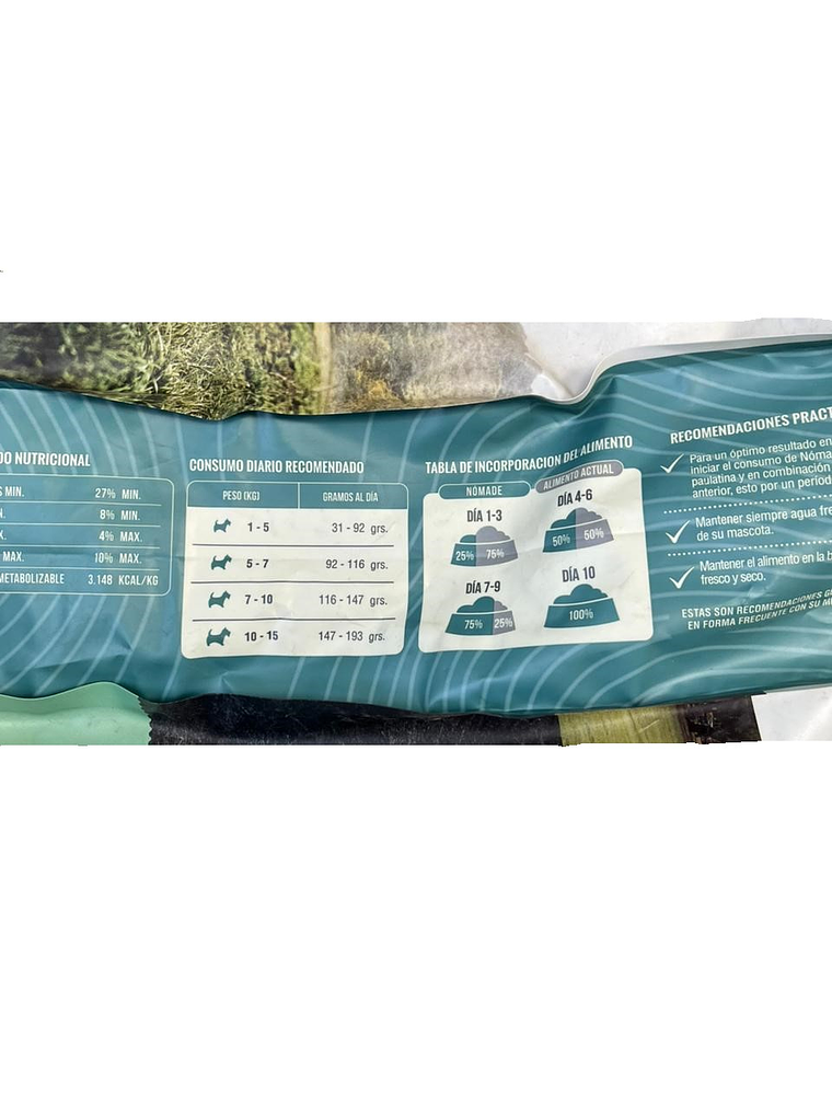 Nómade Senior Raza pequeña 9 Kg  3