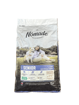 Nómade Senior Raza mediana grande 15 Kg