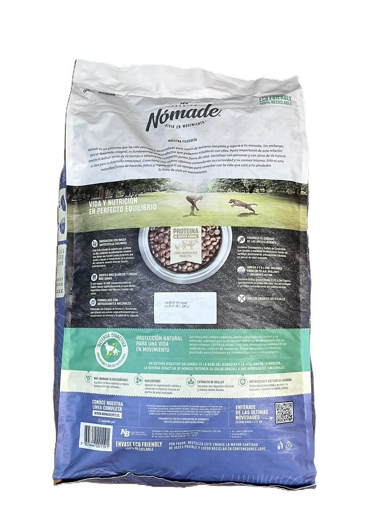 Nómade Senior Raza mediana grande 15 Kg 2