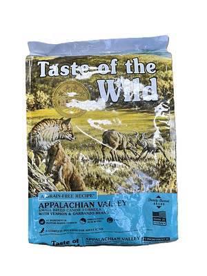 Taste of the wild Perro adulto raza pequeña Appalachian valley Venado 5,6 Kg 