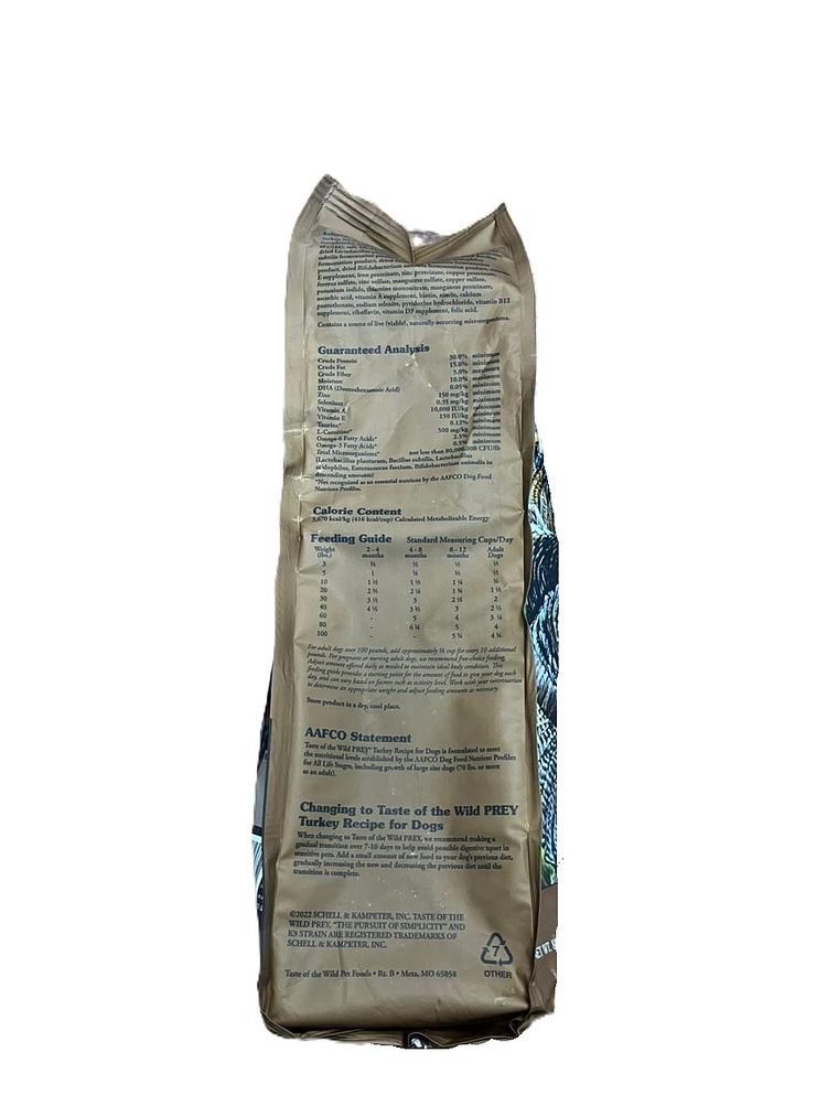 Taste of the Wild Prey Perro Pavo 3.6 Kg 3