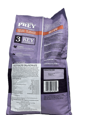Taste of the Wild Prey Gato Pavo  2,7 Kg