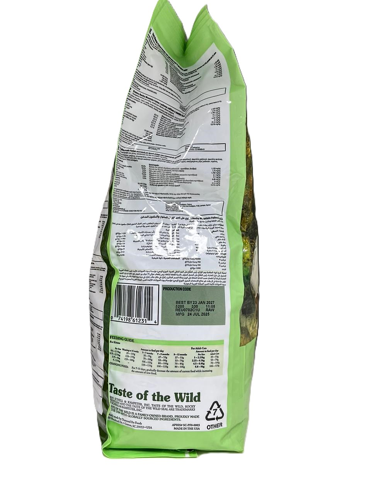 Taste of the Wild Gato adulto Rocky Mountain  Venado 2 kg 3