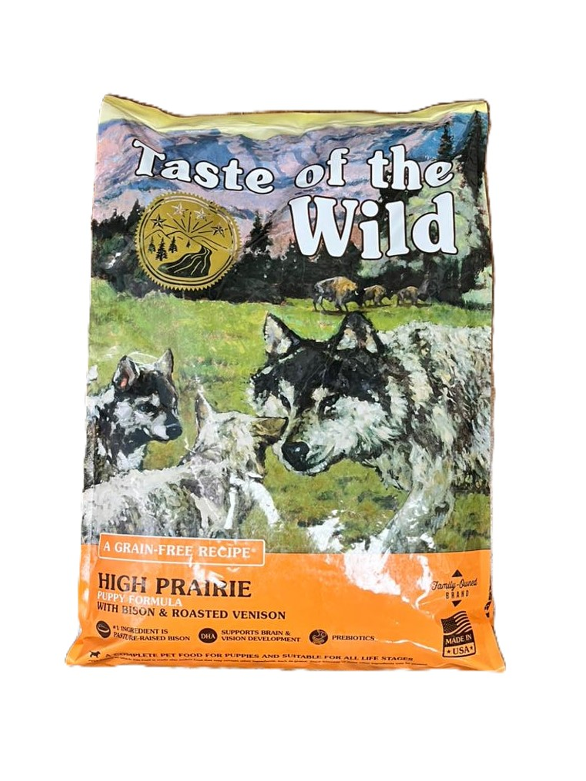 Taste of the Wild cachorro High Praire Bisonte 12.2 Kg 1