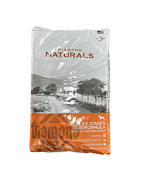 Diamond Naturals Perro Adulto todas las etapas 15 Kg