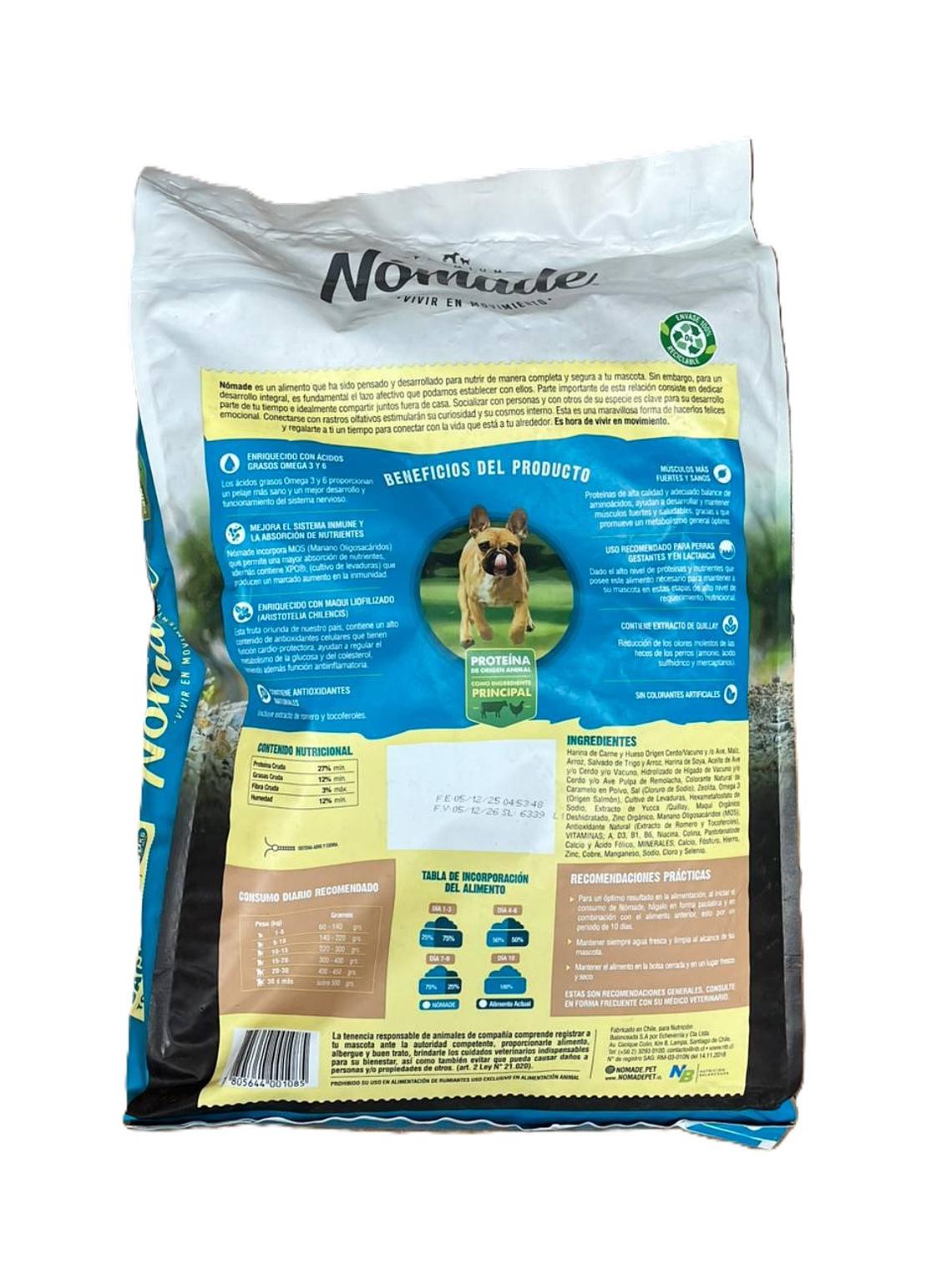 Nomade Cachorro 10 Kg 2
