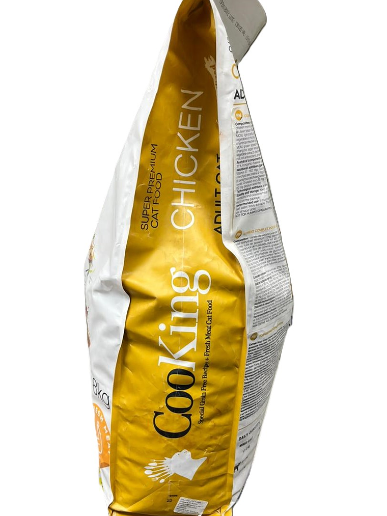 Cooking gato Adulto esterilizado Pollo 8 Kg 3