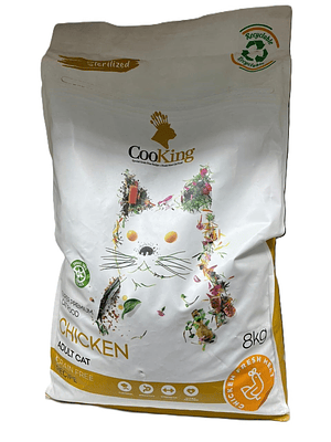Cooking gato Adulto esterilizado Pollo 8 Kg
