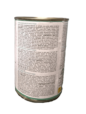 Sense Lata Perro Pato y pavo 380 grs 