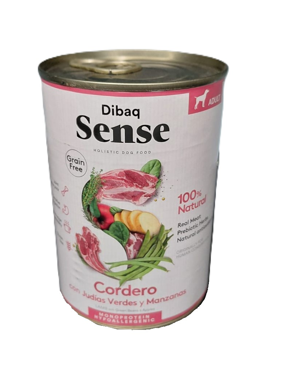 Sense Lata Perro Cordero 380 grs  1