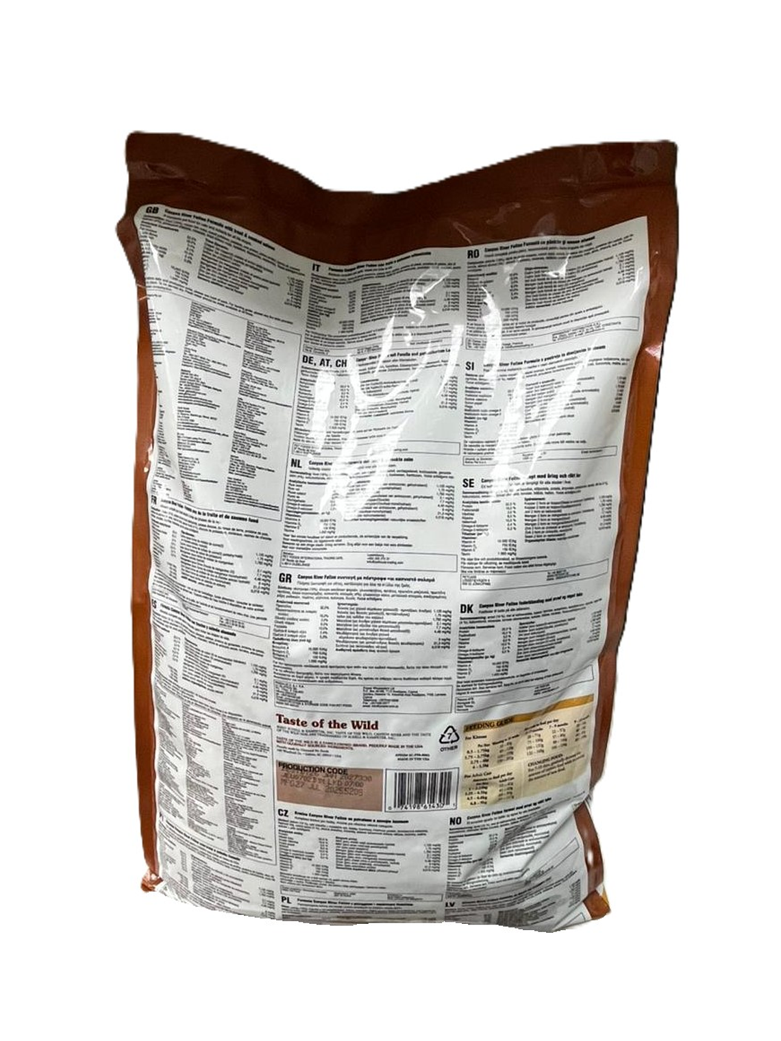 Taste of the wild Gato  adulto Canyon River Trucha 6,6 kg 2