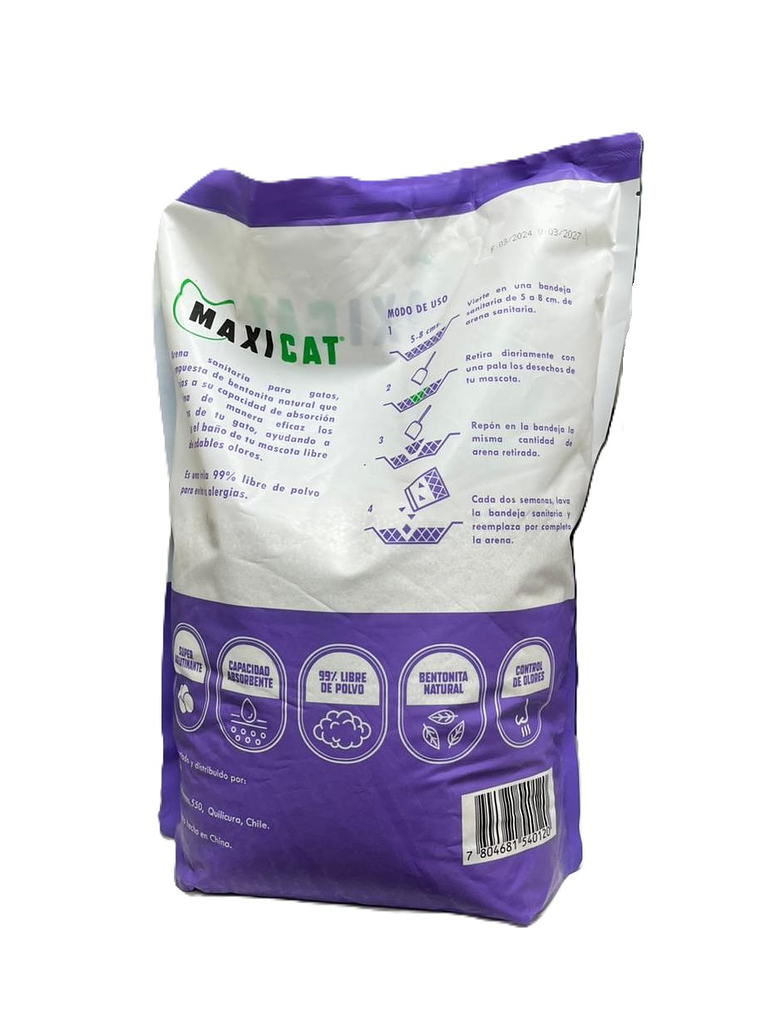 Arena Maxi Cat Lavanda 4 Kg 2