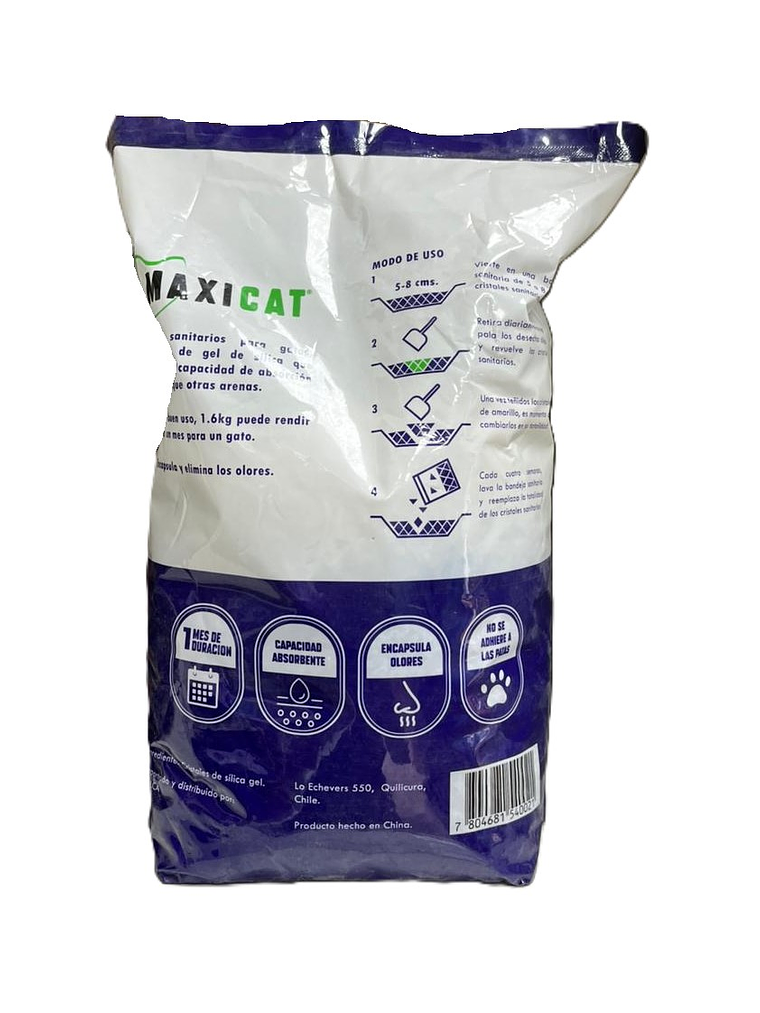 Arena Maxi Cat Cristal 1,6 Kg 2