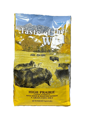 Taste of he Wild  Perro Adulto High Praire Bisonte 2 Kg