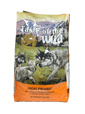 Taste of he Wild  cachorro High Praire Bisonte 2 Kg