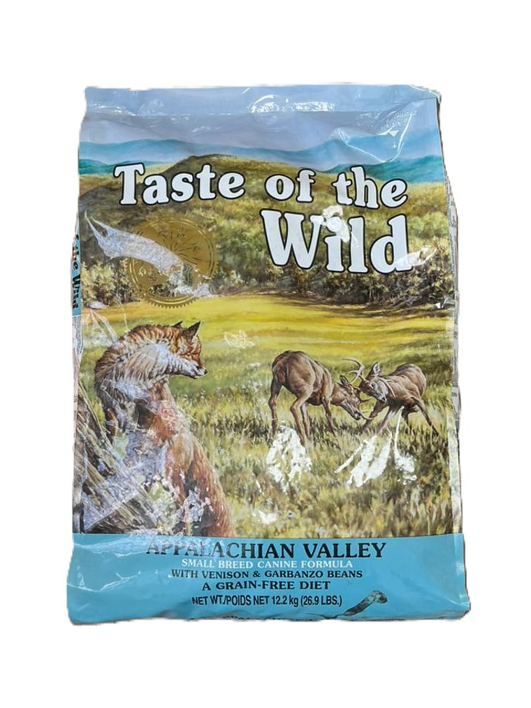 Taste of the wild Perro adulto raza pequeña Appalachian valley Venado 12.2 Kg  1