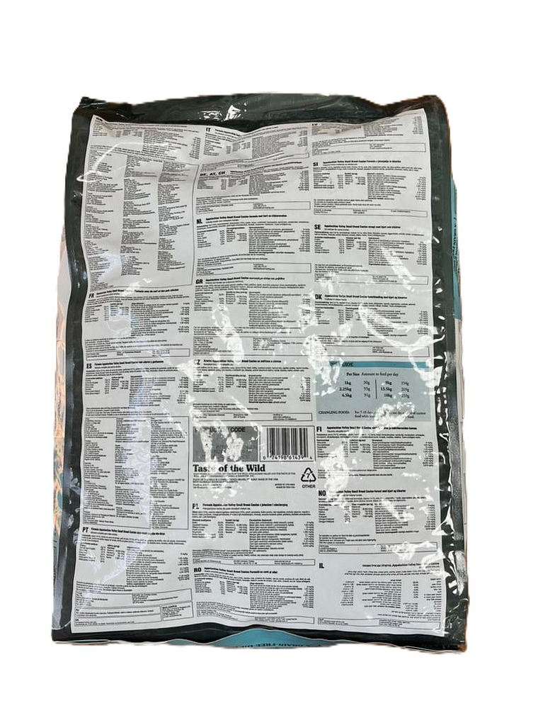 Taste of the wild Perro adulto raza pequeña Appalachian valley Venado 12.2 Kg  2