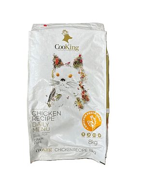 Cooking gato Adulto  Pollo 8 Kg