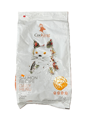 Cooking gato Adulto  Salmon 8 Kg