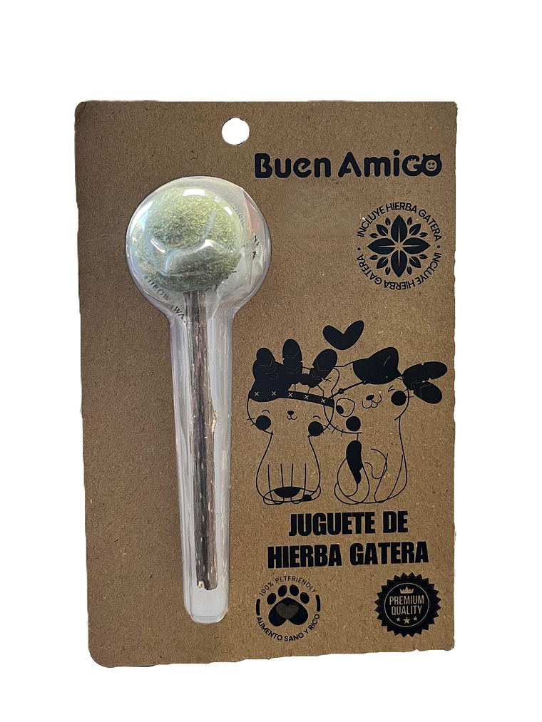 Juguete de hierva gatera 1