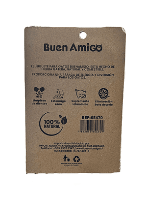 Juguete de hierva gatera