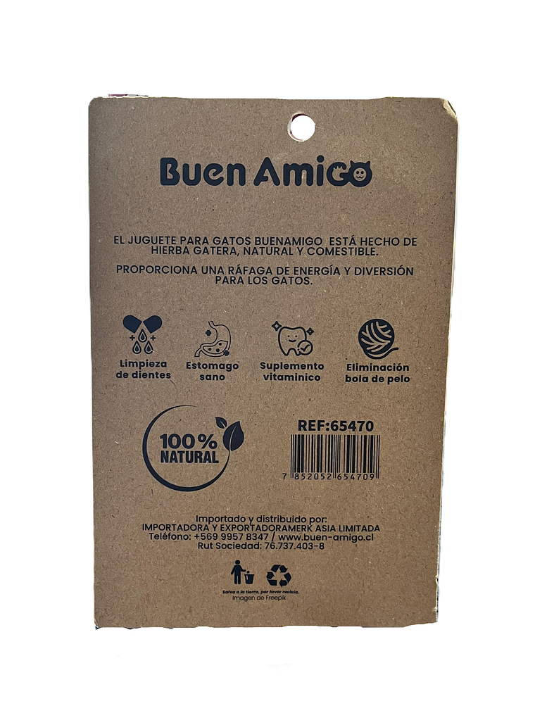 Juguete de hierva gatera 2