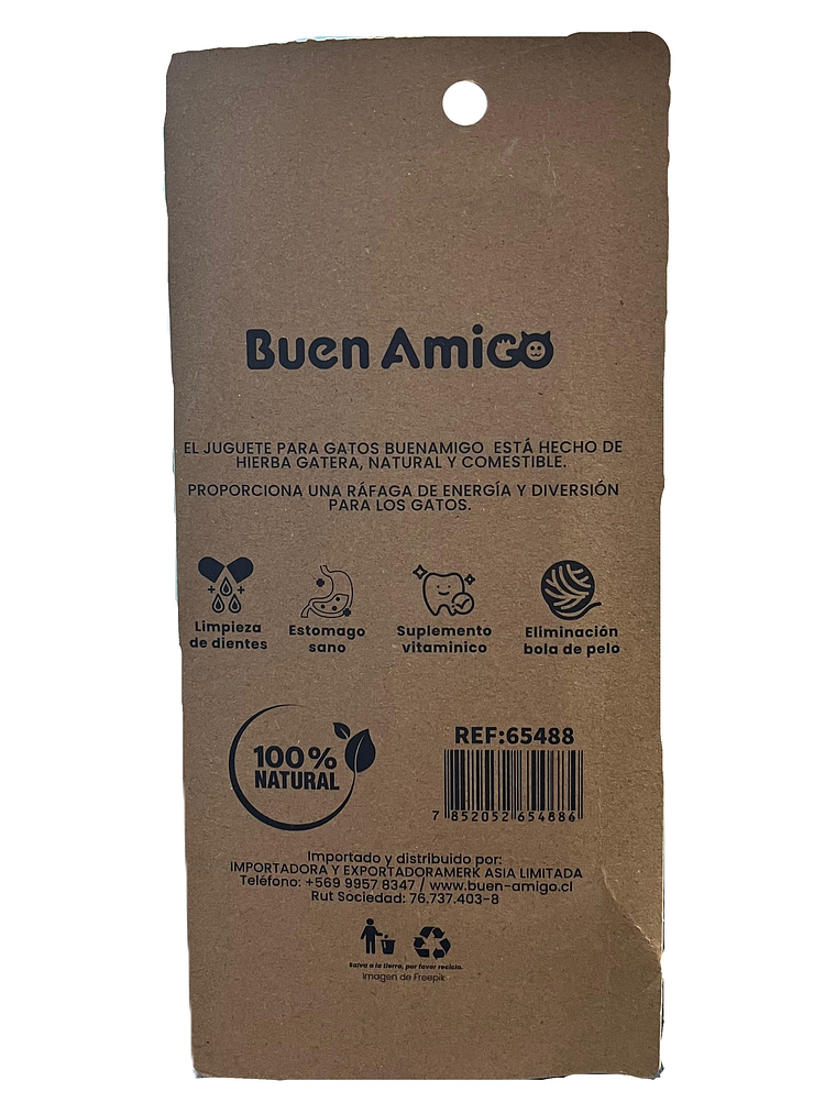 Juguete de hierva gatera 2